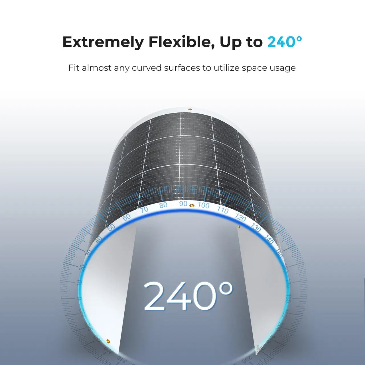 100W Lightweight Flexible Solar Panel