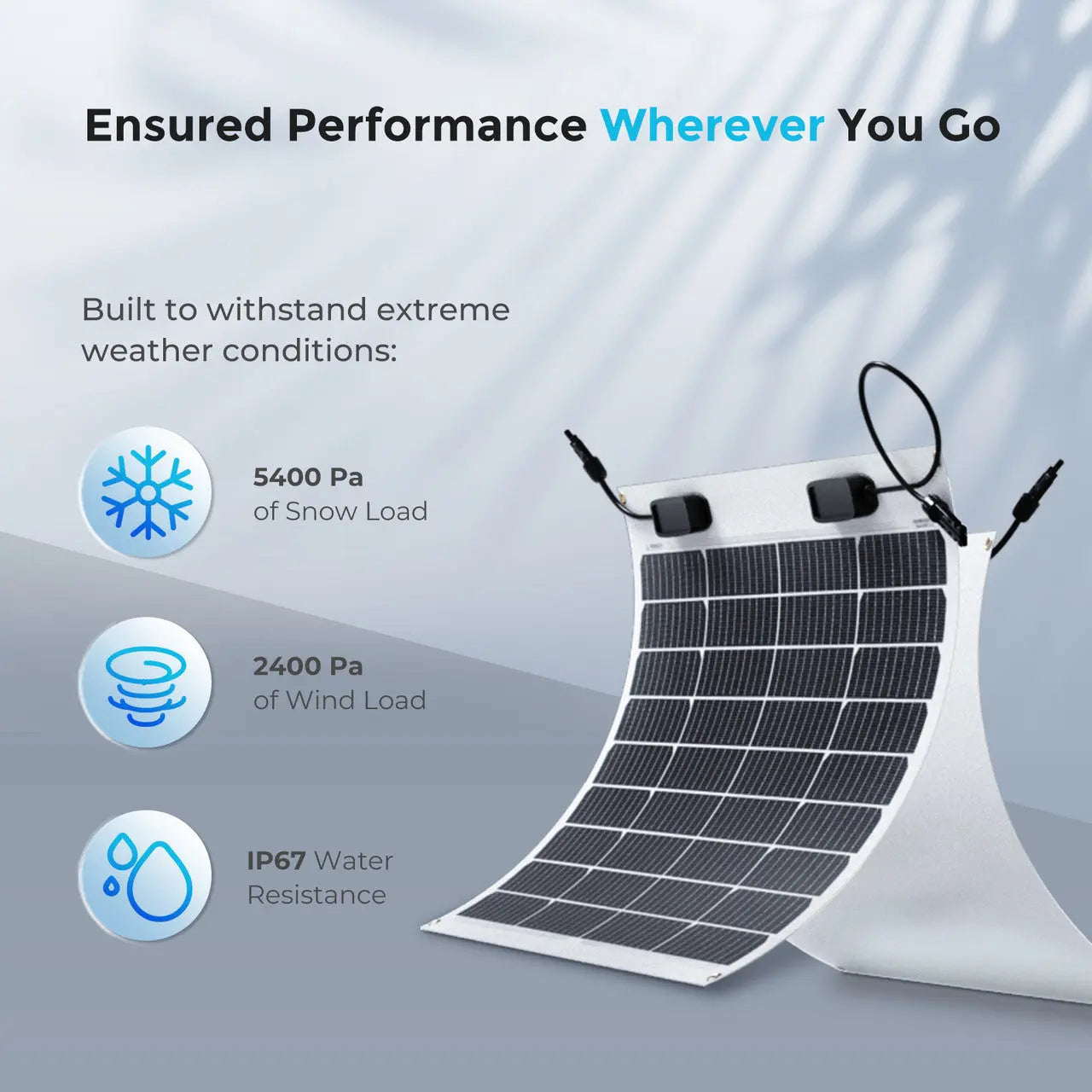 50W Flexible Solar Panel
