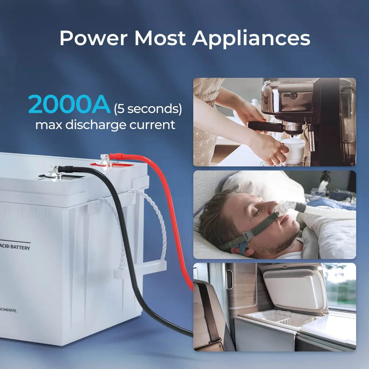 12V 100Ah/200Ah Deep Cycle AGM Battery