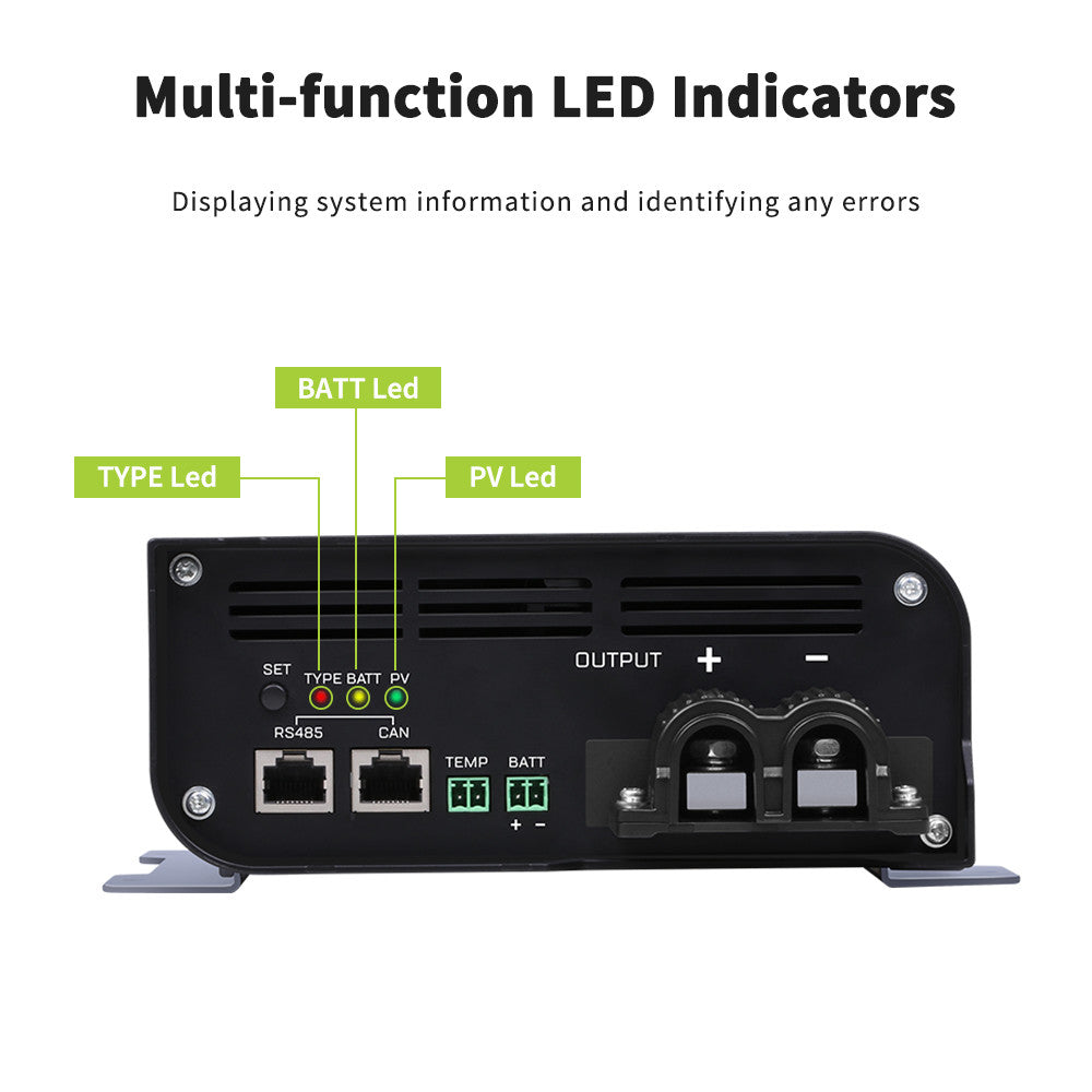 36V/48V Rover Boost 10A MPPT Solar Charge Controller