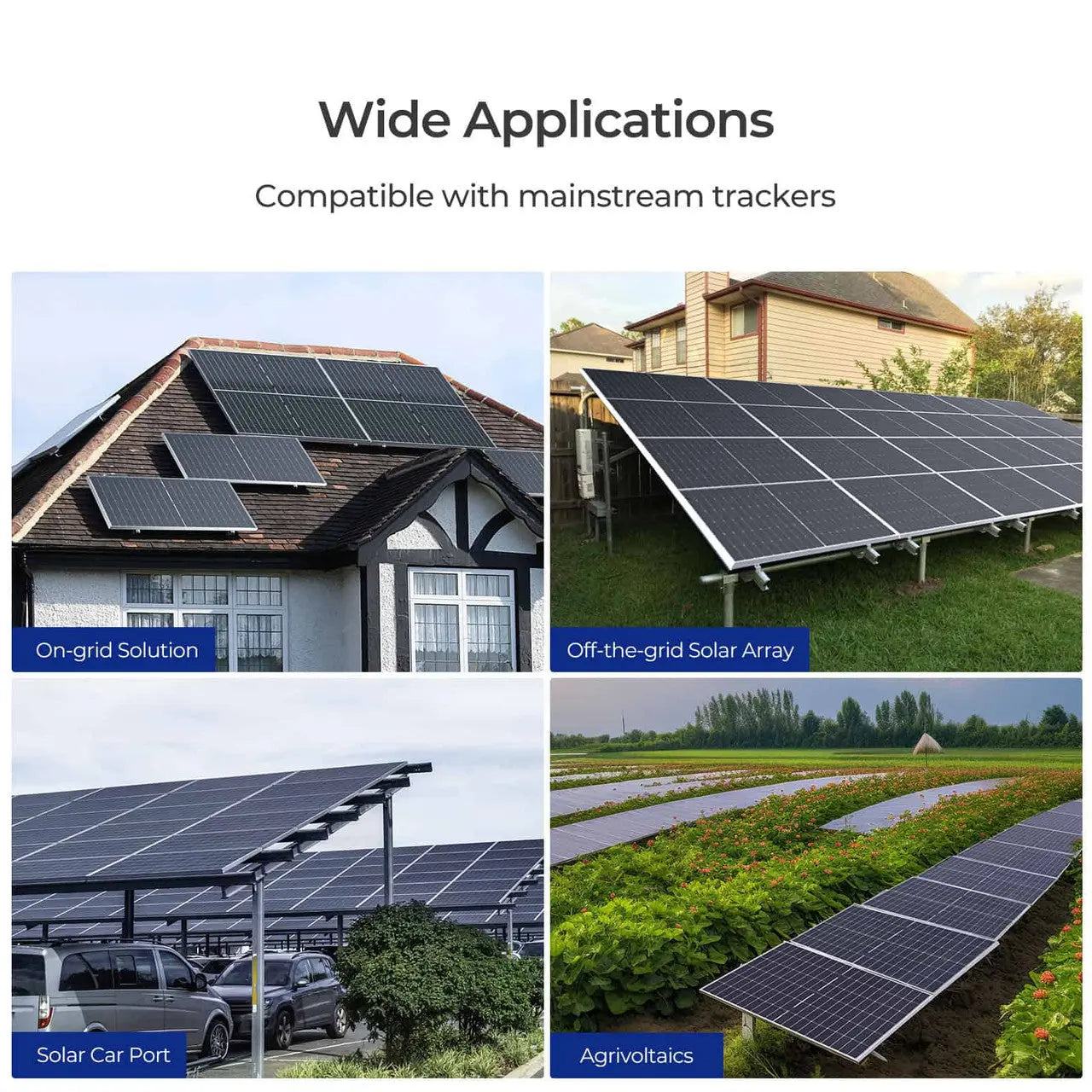 450W Bifacial Solar Panel（2-Pack）