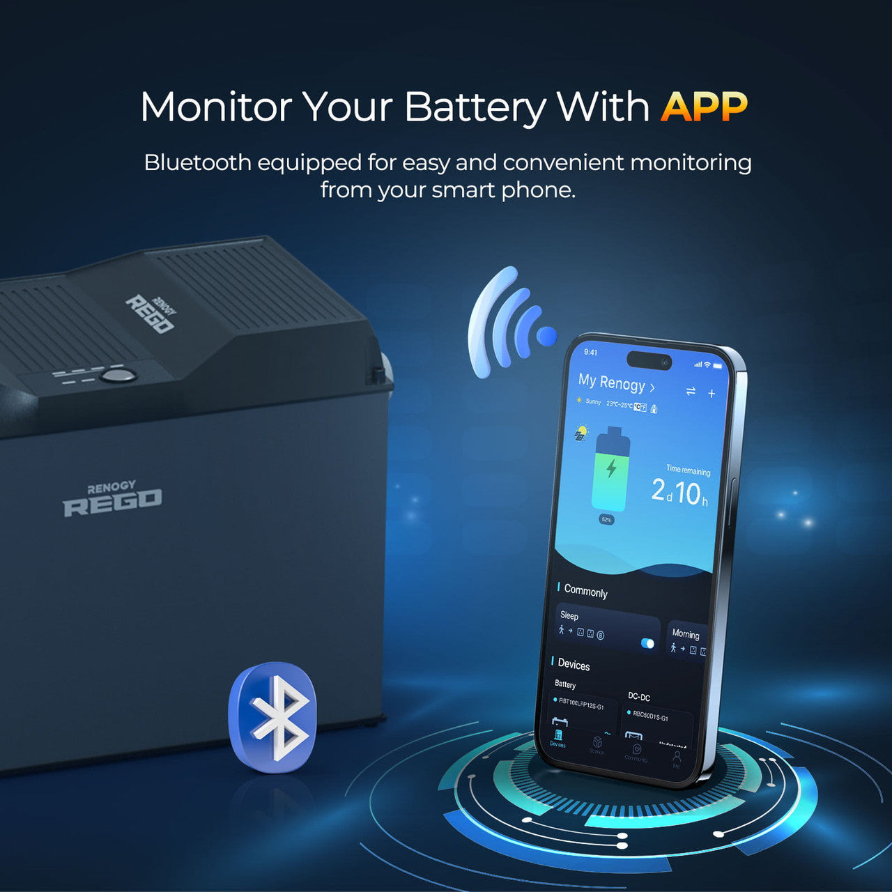 12V 400Ah Cold Weather LiFePO4 Battery | Rego Series