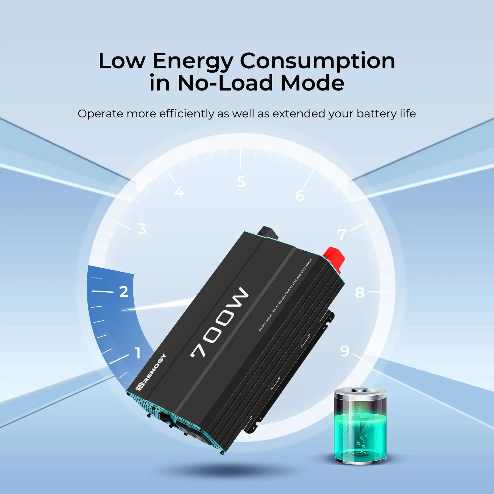 700W 12V Pure Sine Wave Inverter
