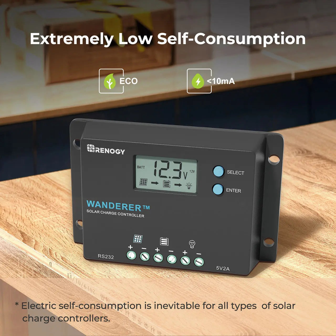 Wanderer 10A PWM Charge Controller