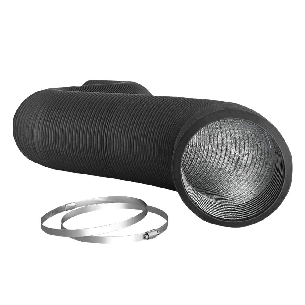 FloraFlex Flexible Aluminum Ducting | 10-Feet | 4", 6", 8", 10", 12"