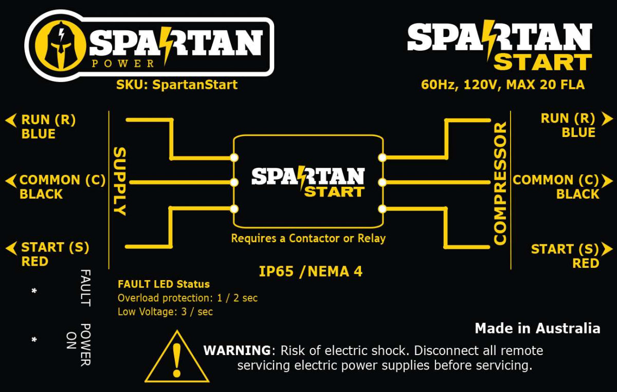 Inverters R Us Spartan Power SpartanStart RV AC Soft Starter