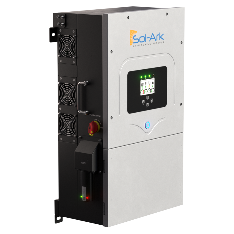 Inverters R Us Sol-Ark 12K-2P Hybrid Inverter System
