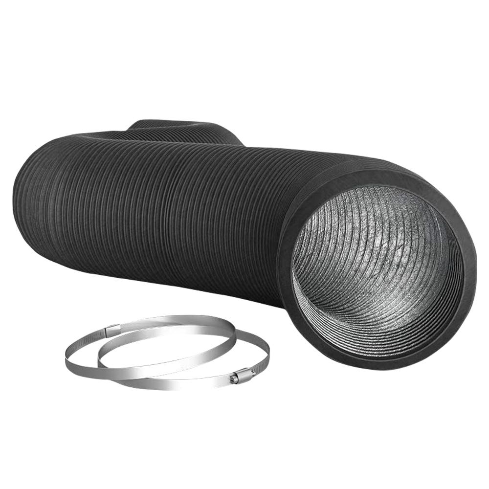 FloraFlex Flexible Aluminum Ducting | 25-Feet | 4", 6", 8", 10", 12"