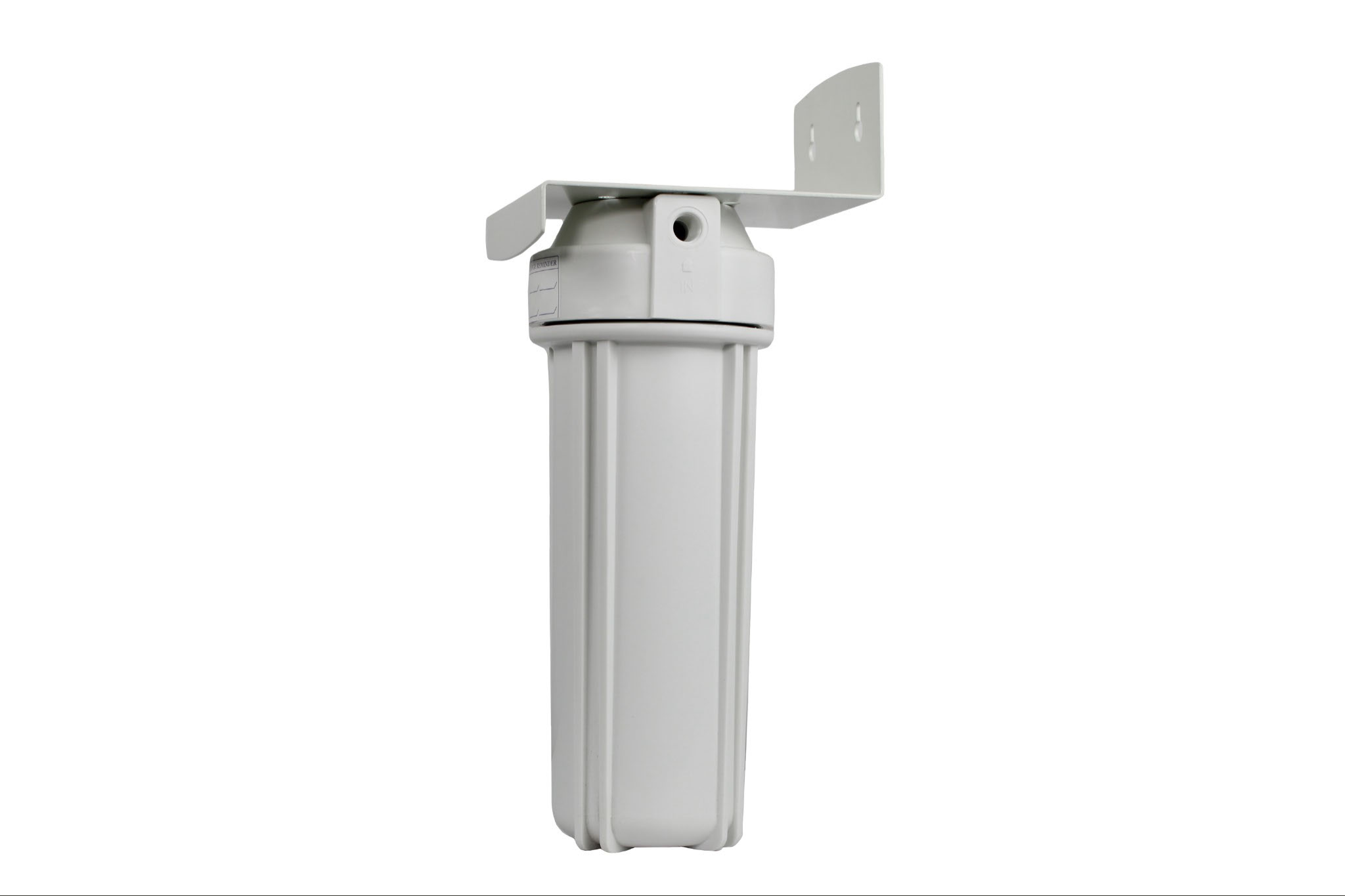 2.5" x 10" White Poly Sump and Cap Assembly