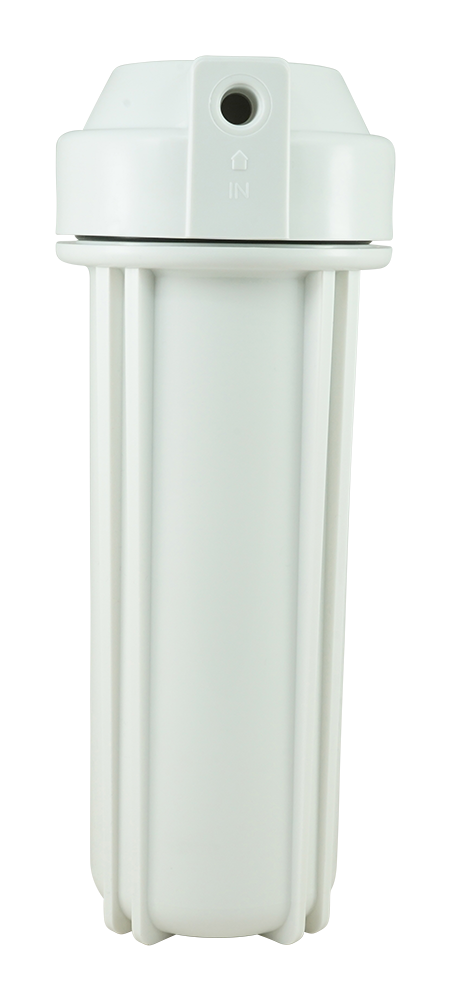 2.5" x 10" White Poly Sump and Cap Assembly