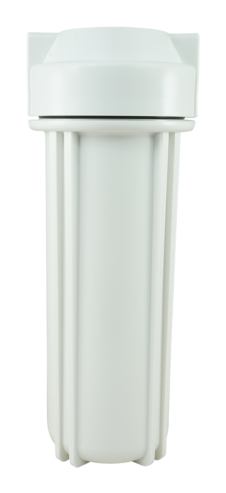 2.5" x 10" White Poly Sump and Cap Assembly