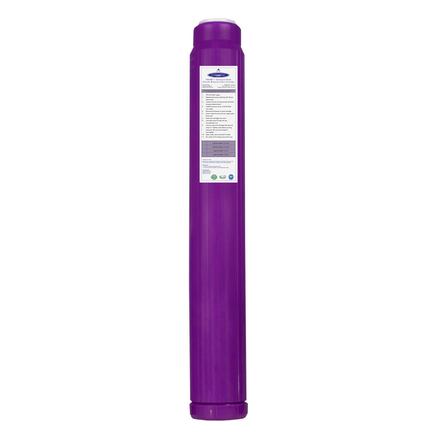 SMART + Aluminum Oxide Fluoride Reduction Filter Cartridge