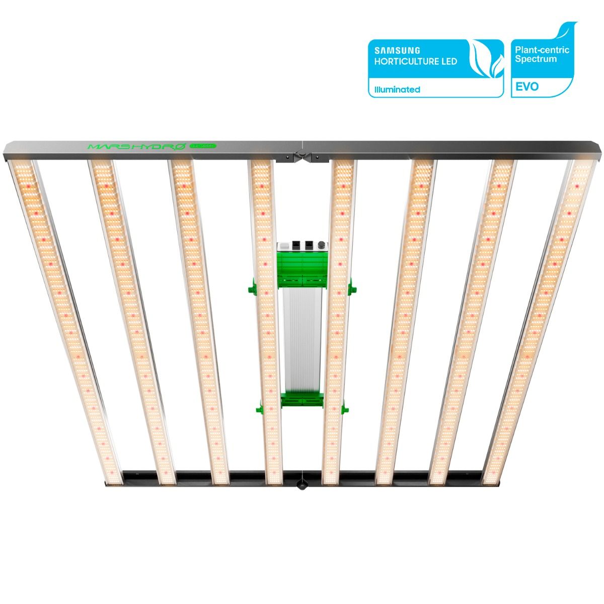 Mars Hydro FC1000W Samsung EVO Commercial CO2 LED Grow Light - Front View