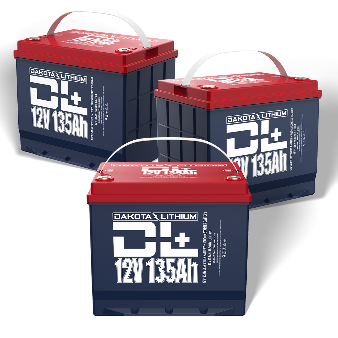 DL+ 36V 135Ah Dual Purpose Battery Set