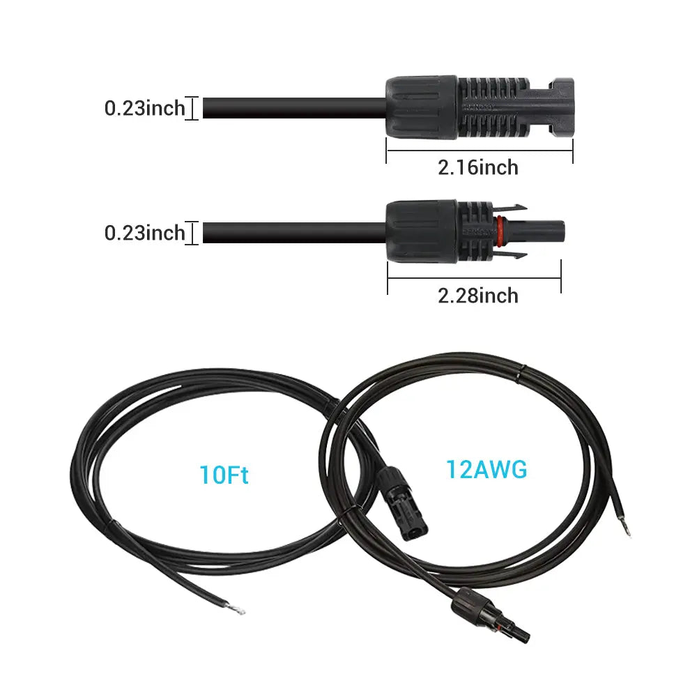 Solar Panel to Charge Controller Adaptor Kit