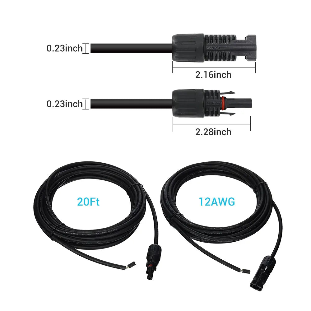 Solar Panel to Charge Controller Adaptor Kit