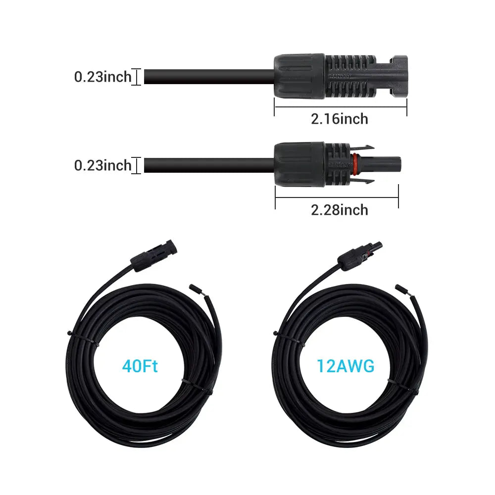 Solar Panel to Charge Controller Adaptor Kit