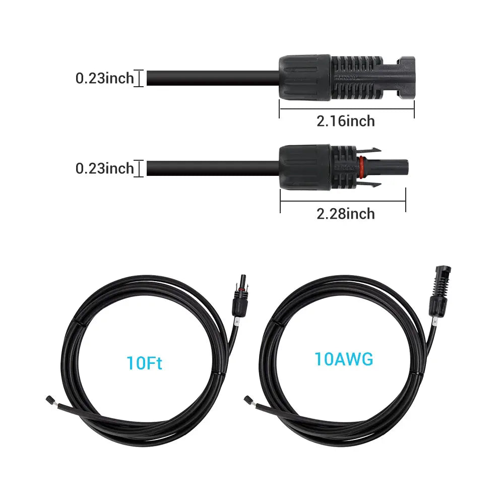 Solar Panel to Charge Controller Adaptor Kit