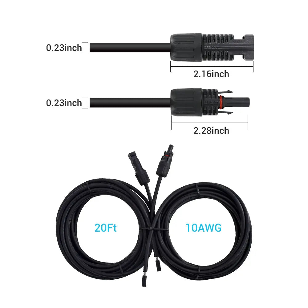 Solar Panel to Charge Controller Adaptor Kit