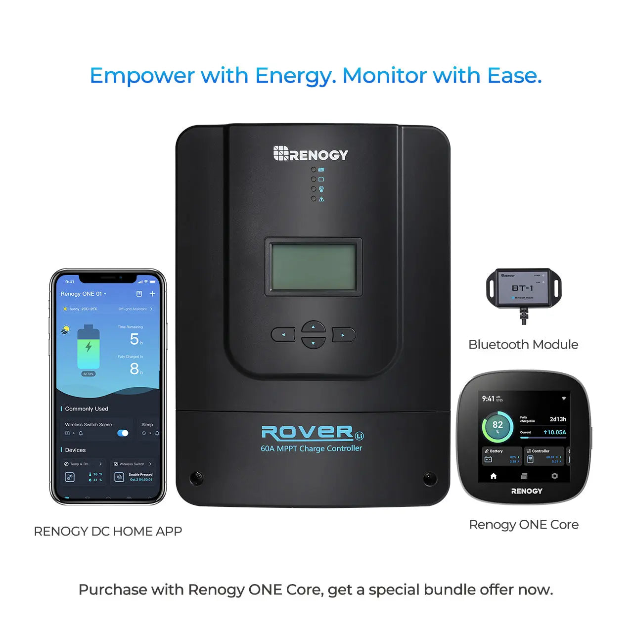 Rover 60 Amp MPPT Solar Charge Controller