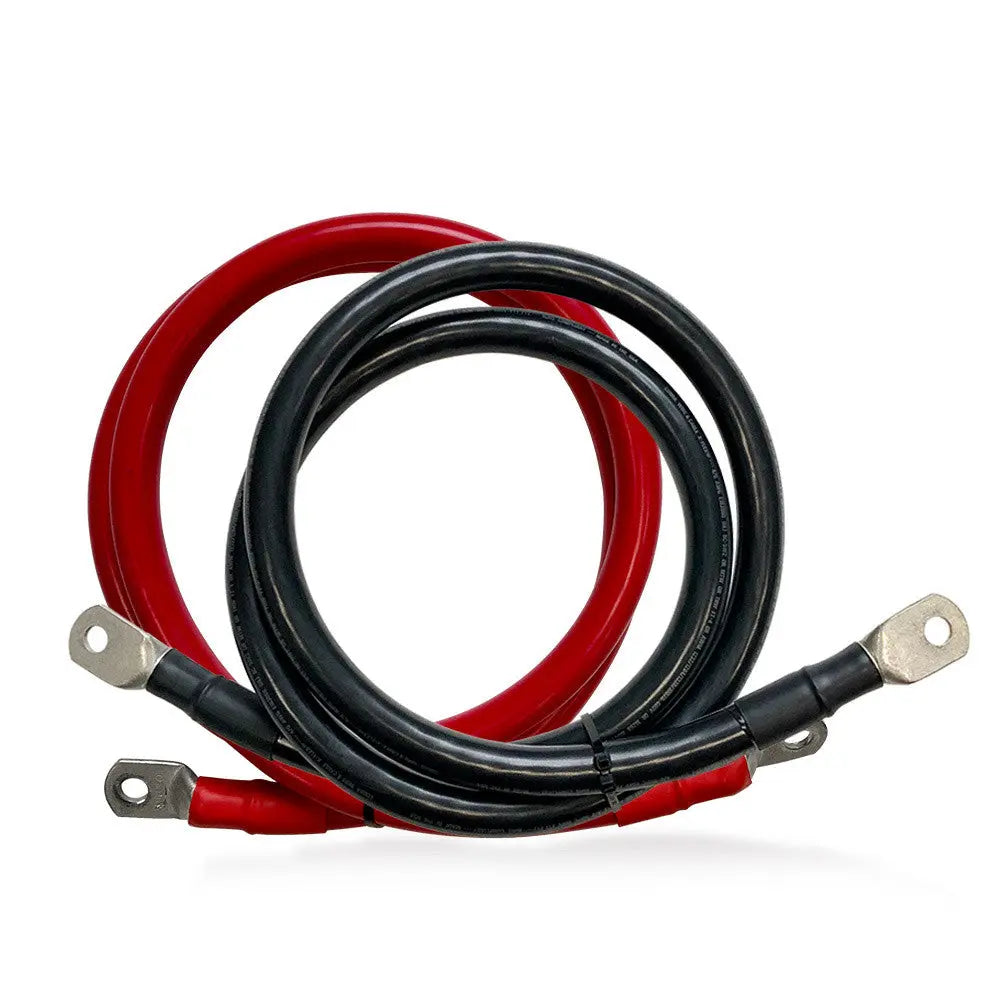 Battery Inverter Cables for 3/8 in Lugs