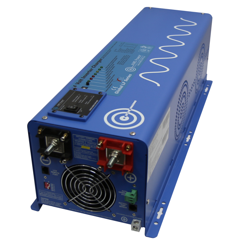 Inverters R Us Aims 6000 Watt 48V Pure Sine Power Inverter Charger PICOGLF60W48V120V