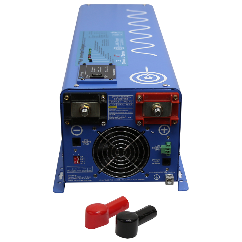 Inverters R Us Aims 6000 Watt 48V Pure Sine Power Inverter Charger PICOGLF60W48V120V