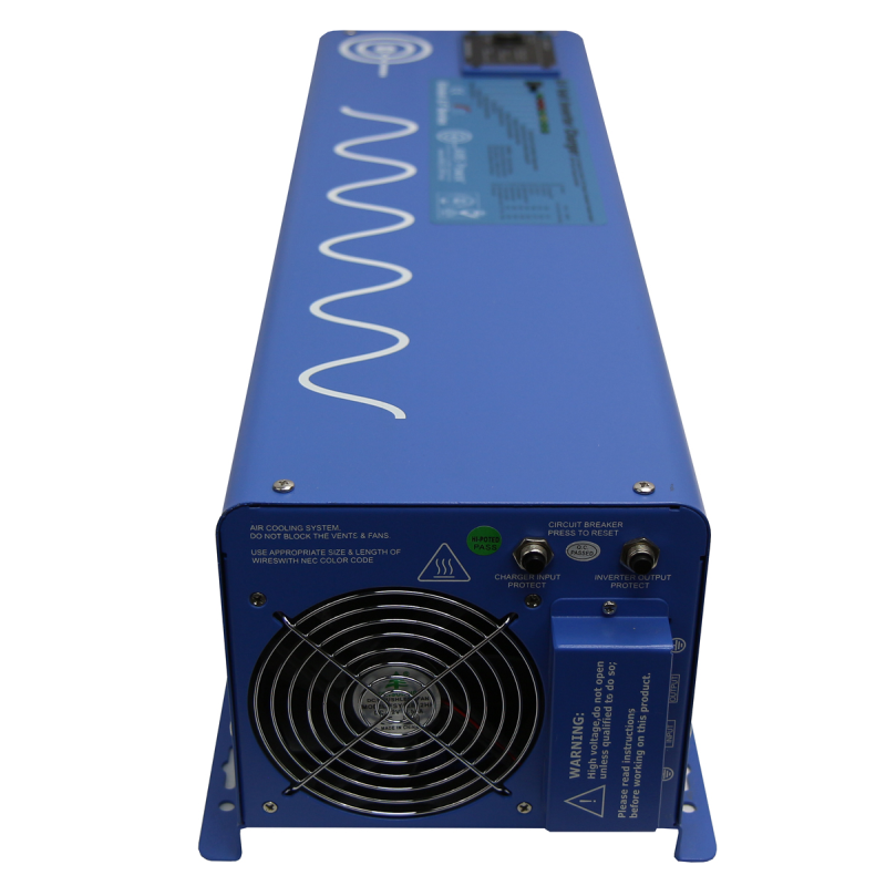 Inverters R Us Aims 6000 Watt 48V Pure Sine Power Inverter Charger PICOGLF60W48V120V