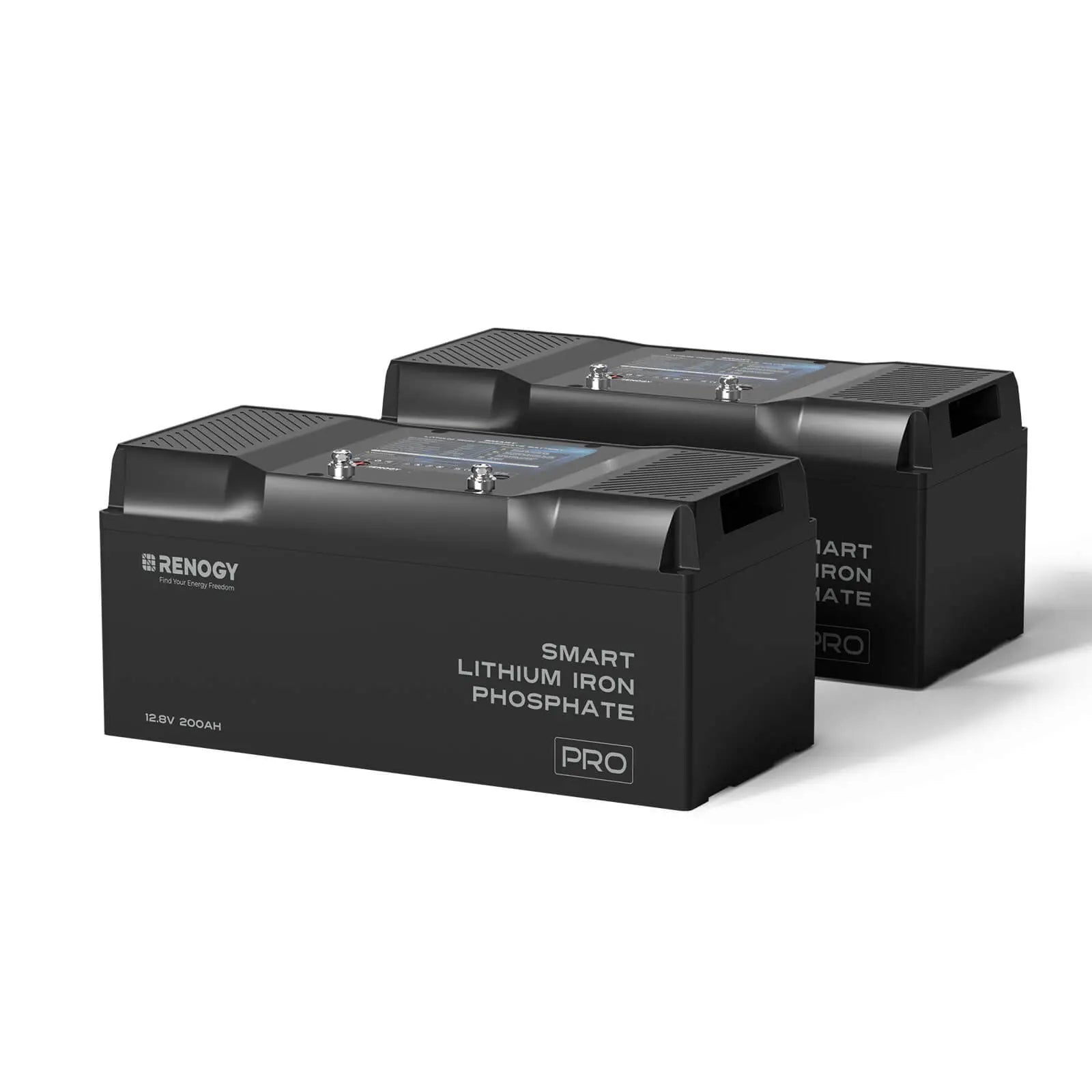 12V 200Ah Smart LiFePO4 Battery w/ Bluetooth & Self-Heating | Pro Series