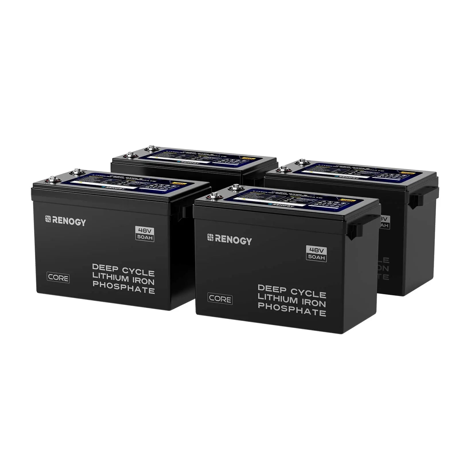 48V 50Ah Smart Lithium Iron Phosphate Battery w/Self-heating | Core Series