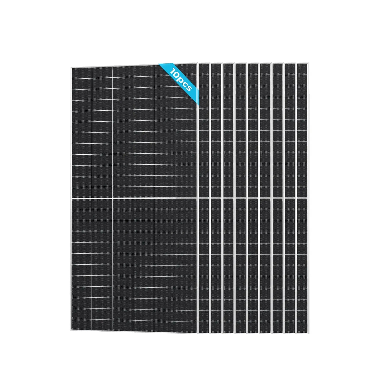 590W N-Type Bifacial Solar Panel（2-Pack）