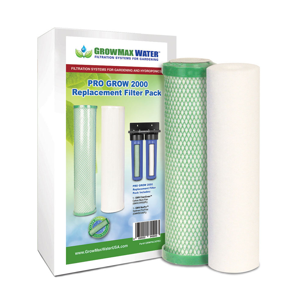 GrowMax Water Replacement Filters for Pro Grow 2000