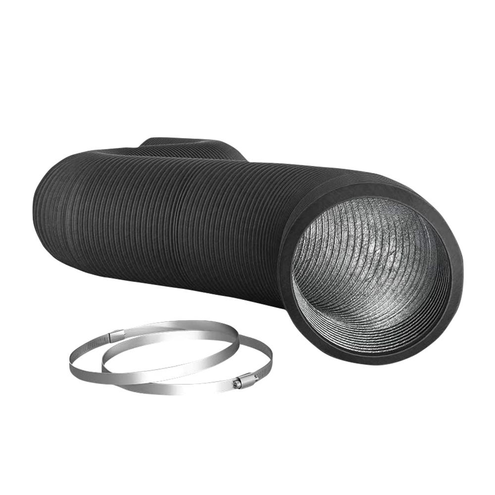 FloraFlex Flexible Aluminum Ducting | 10-Feet | 4", 6", 8", 10", 12"