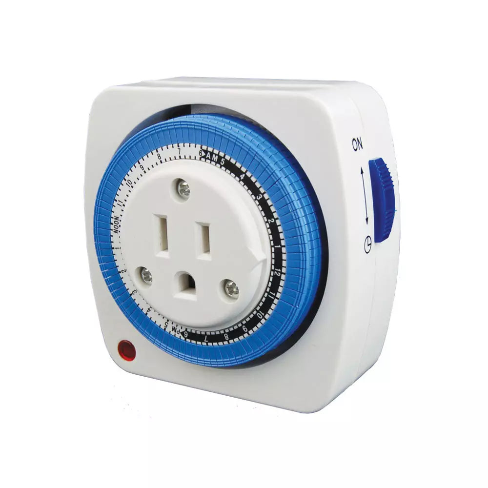 Single Outlet Mechanical Timer   120 Volt