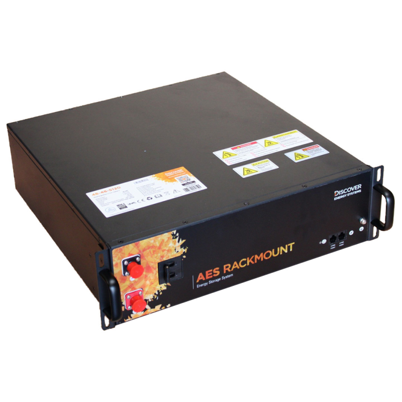 Inverters R Us Discover AES 48-48-5120-H Rackmount Energy Storage System Battery