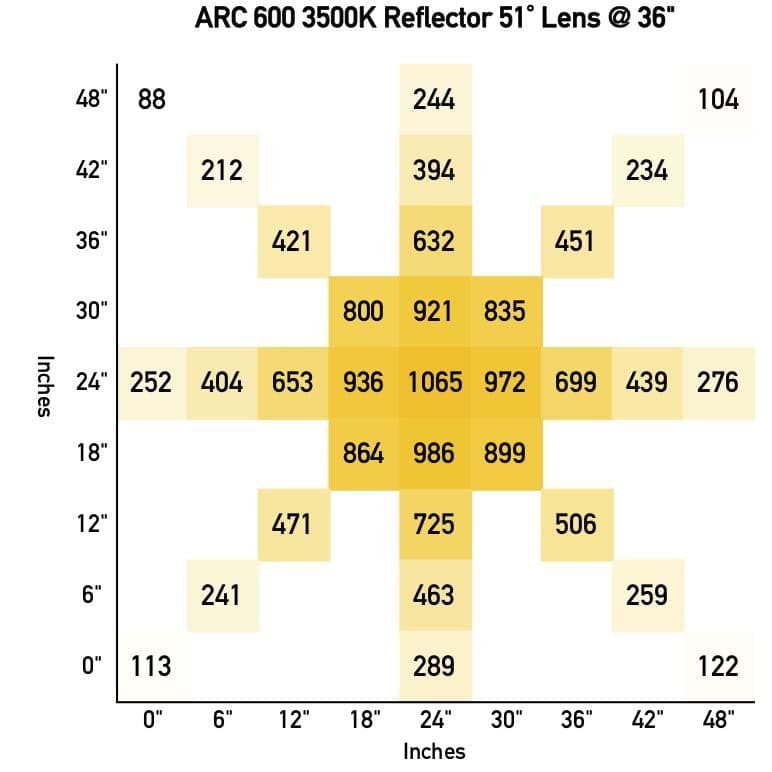 ARC 600 LED Light Fixture
