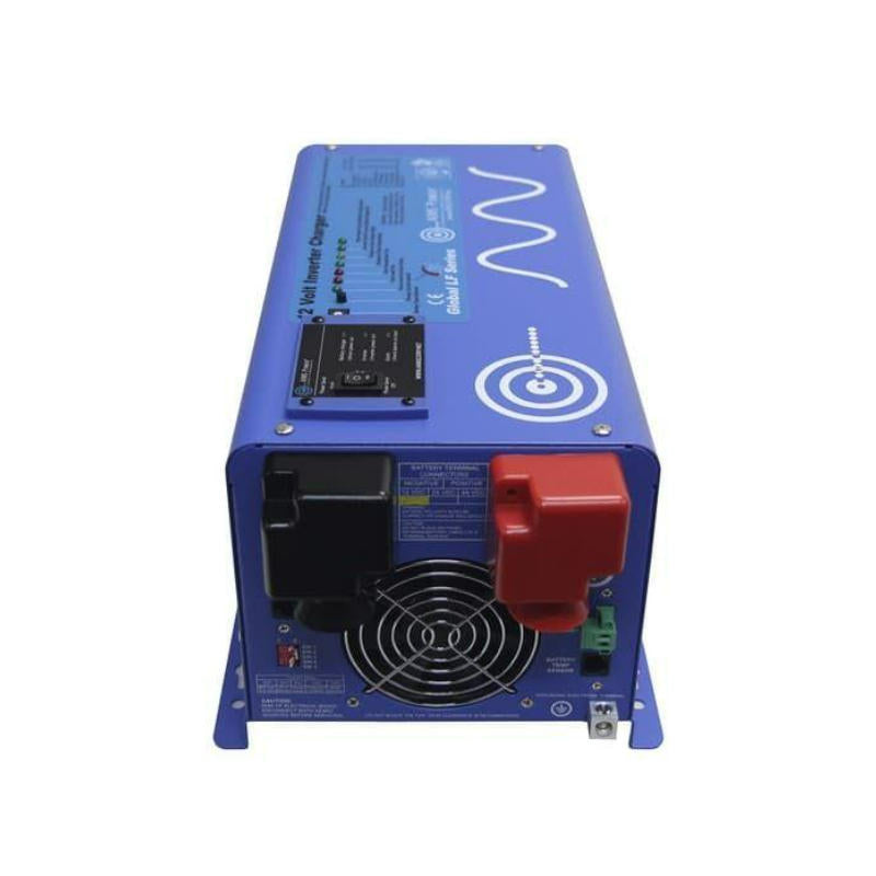 Inverters R Us Aims 1500 Watt 12V Pure Sine Inverter Charger PICOGLF15W12V120VR