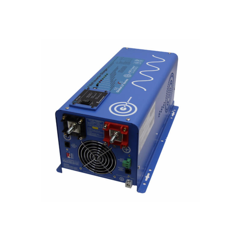 Inverters R Us Aims 6000 Watt 48V Pure Sine Power Inverter Charger PICOGLF60W48V120V