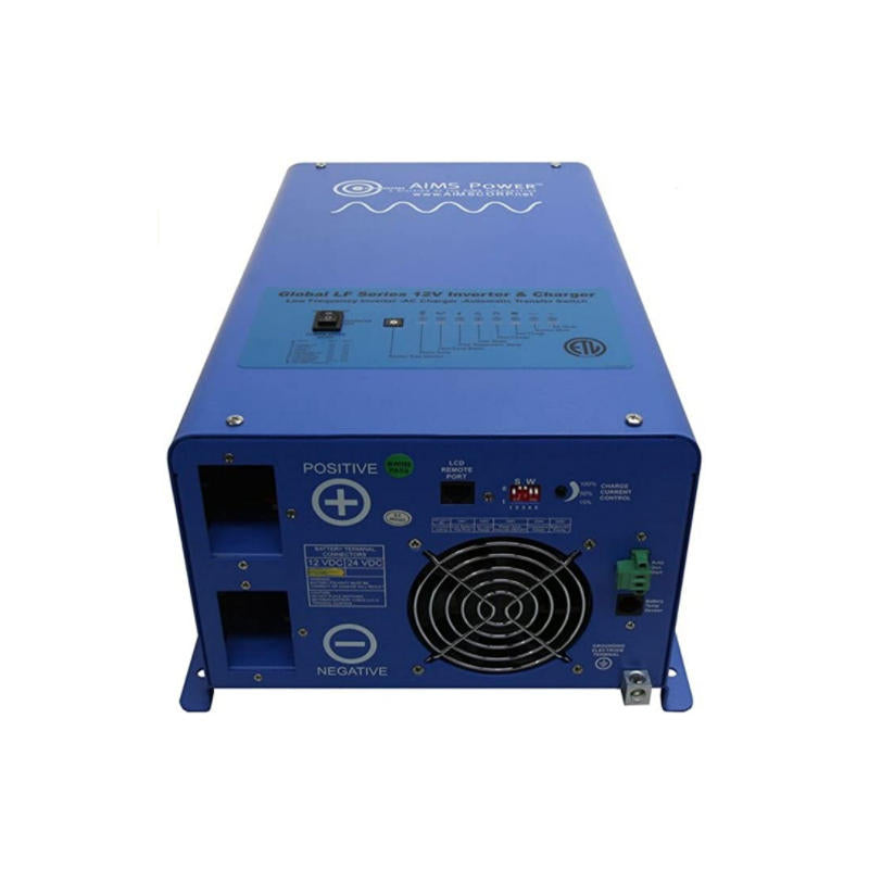 Inverters R Us KISAE Abso SW 1000 Watt 12V Inverter with 40A Charger IC121040