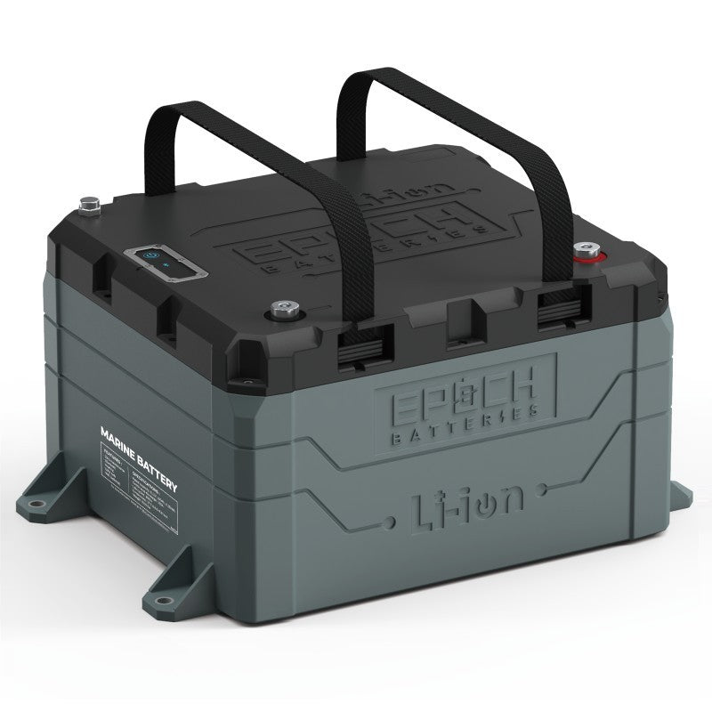 Inverters R Us EPOCH 48V 100Ah 5.12kWh Self-Heating Server Rack Lithium Battery
