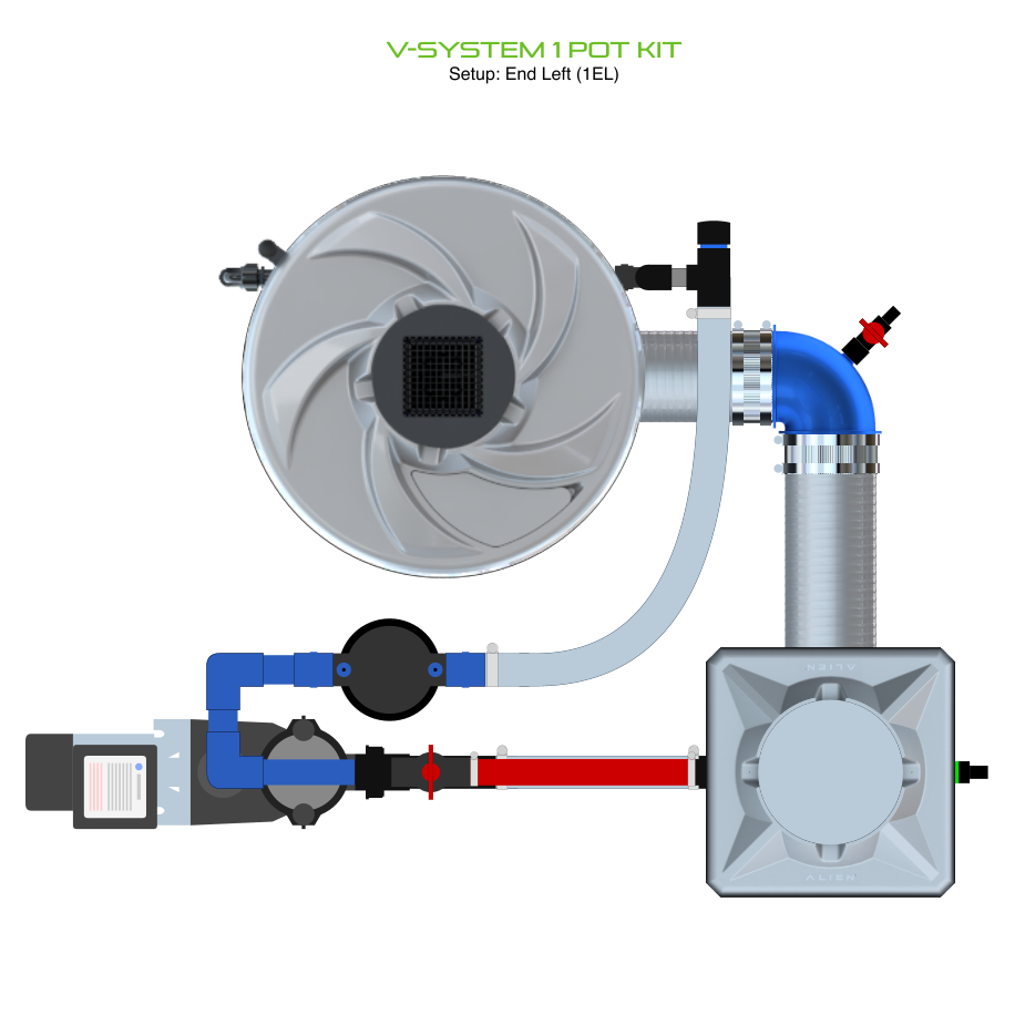 ALIEN V-SYSTEM 1 Pot Kit