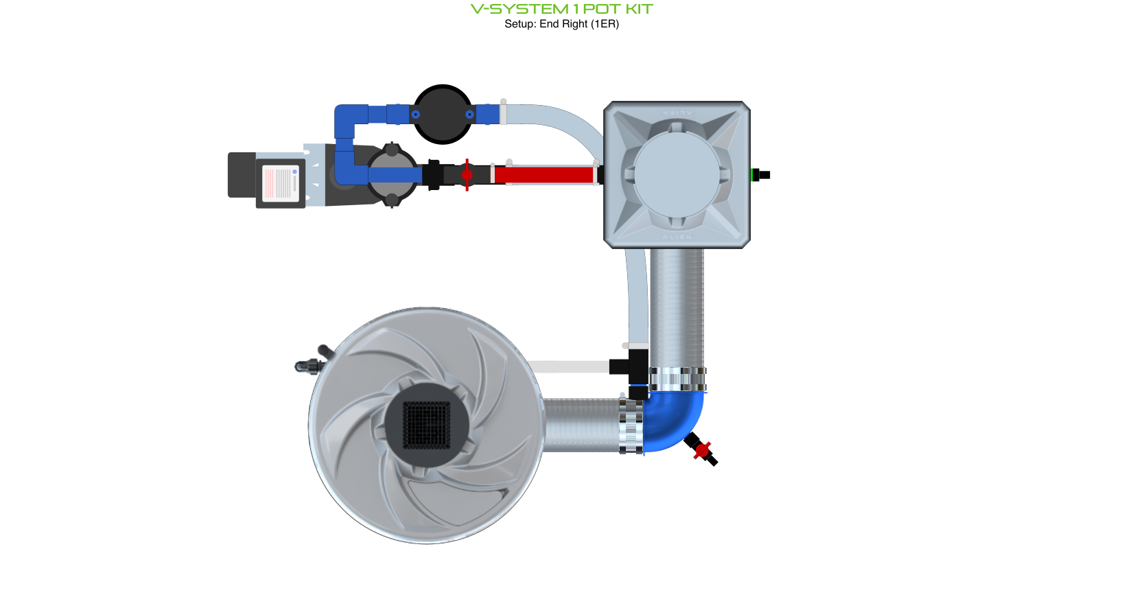 ALIEN V-SYSTEM 1 Pot Kit