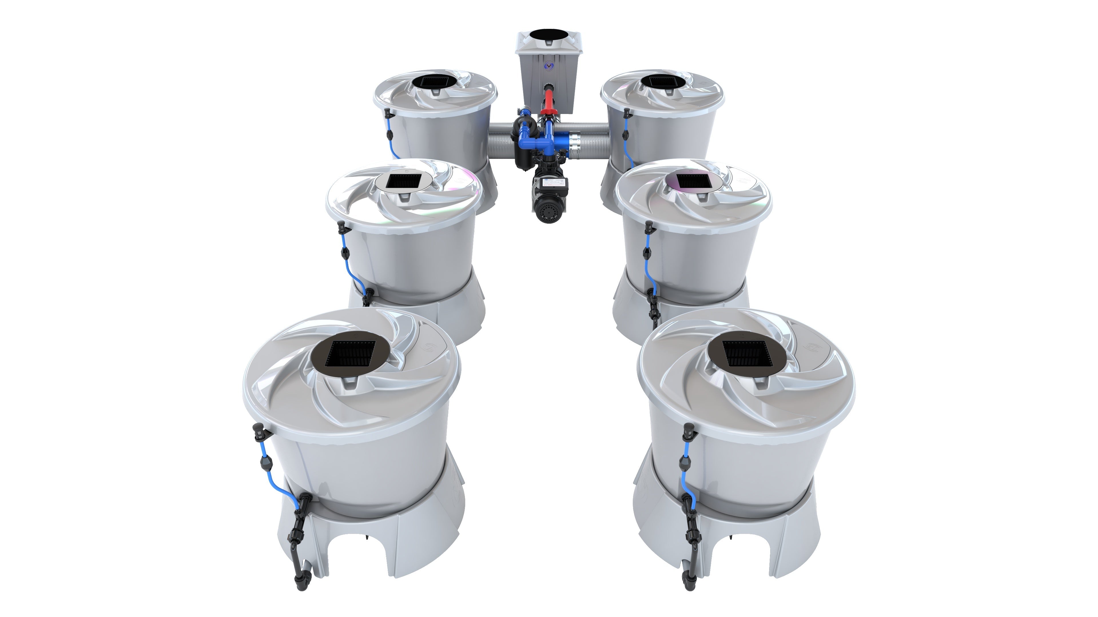 ALIEN V-SYSTEM 6 Pot 2 Row Kit