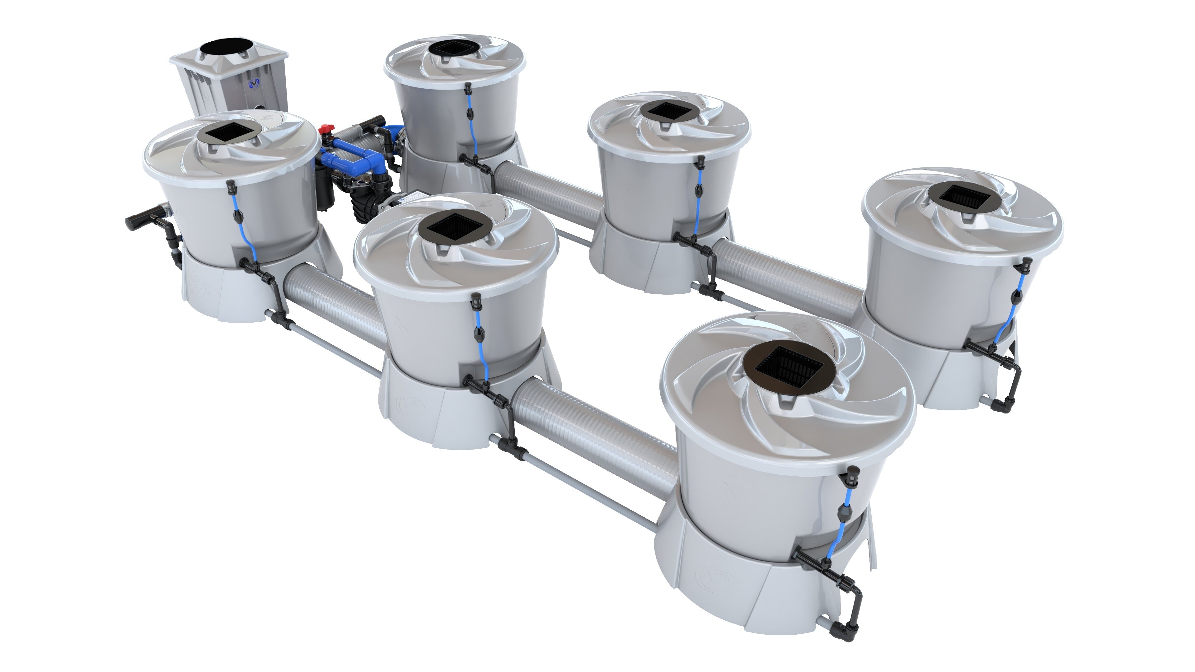 ALIEN V-SYSTEM 6 Pot 2 Row Kit