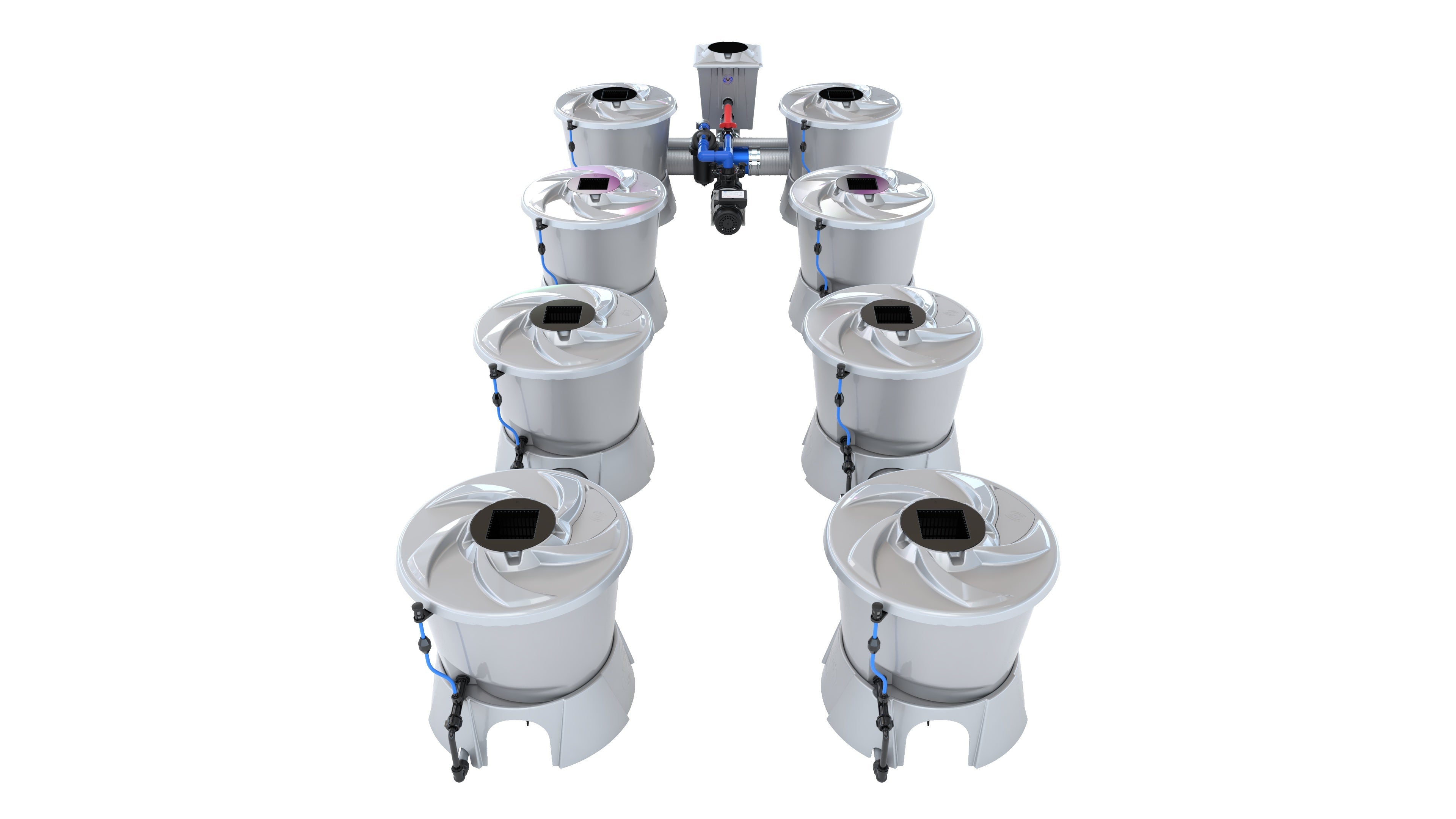 ALIEN V-SYSTEM 8 Pot 2 Row Kit