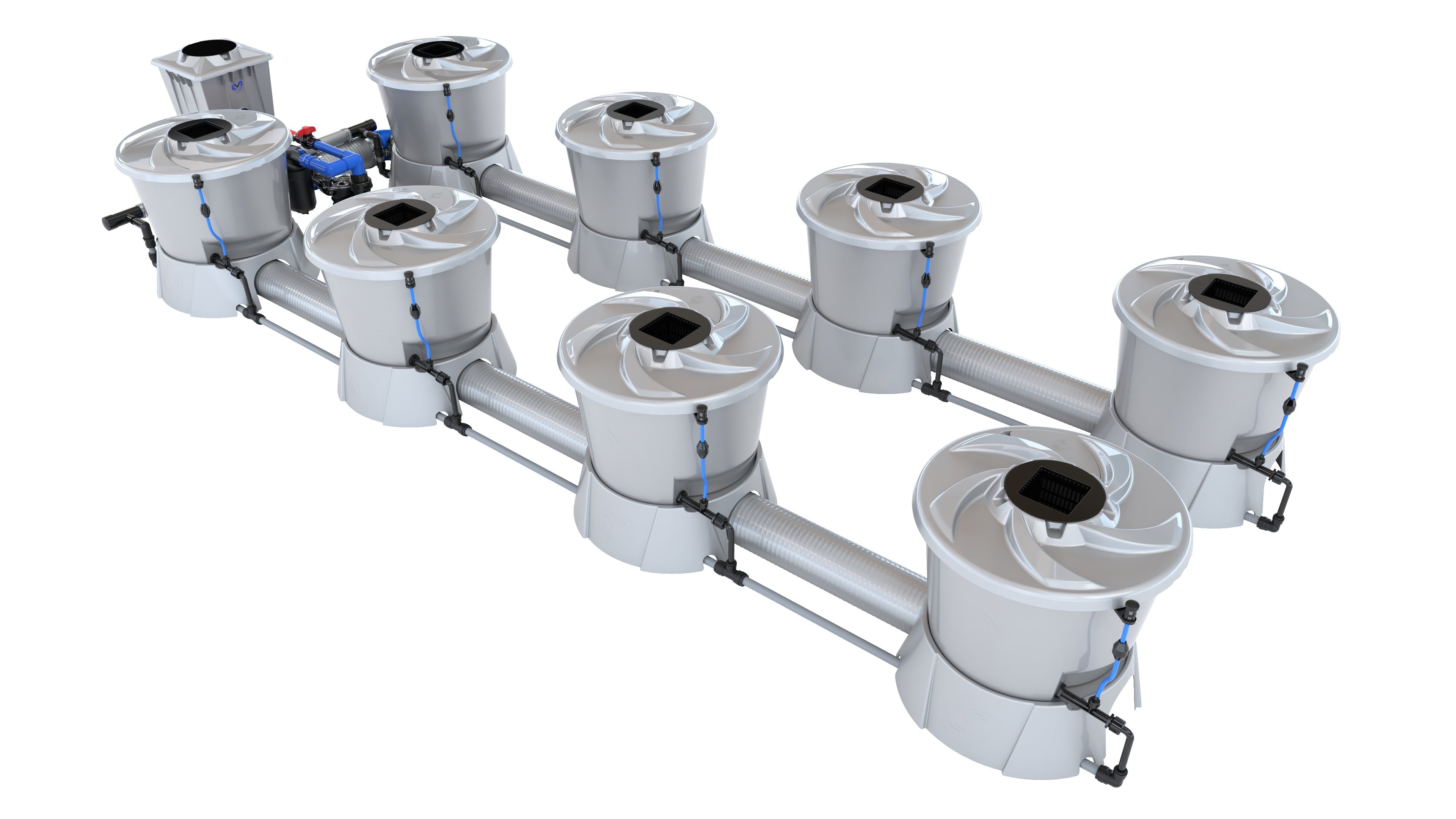 ALIEN V-SYSTEM 8 Pot 2 Row Kit