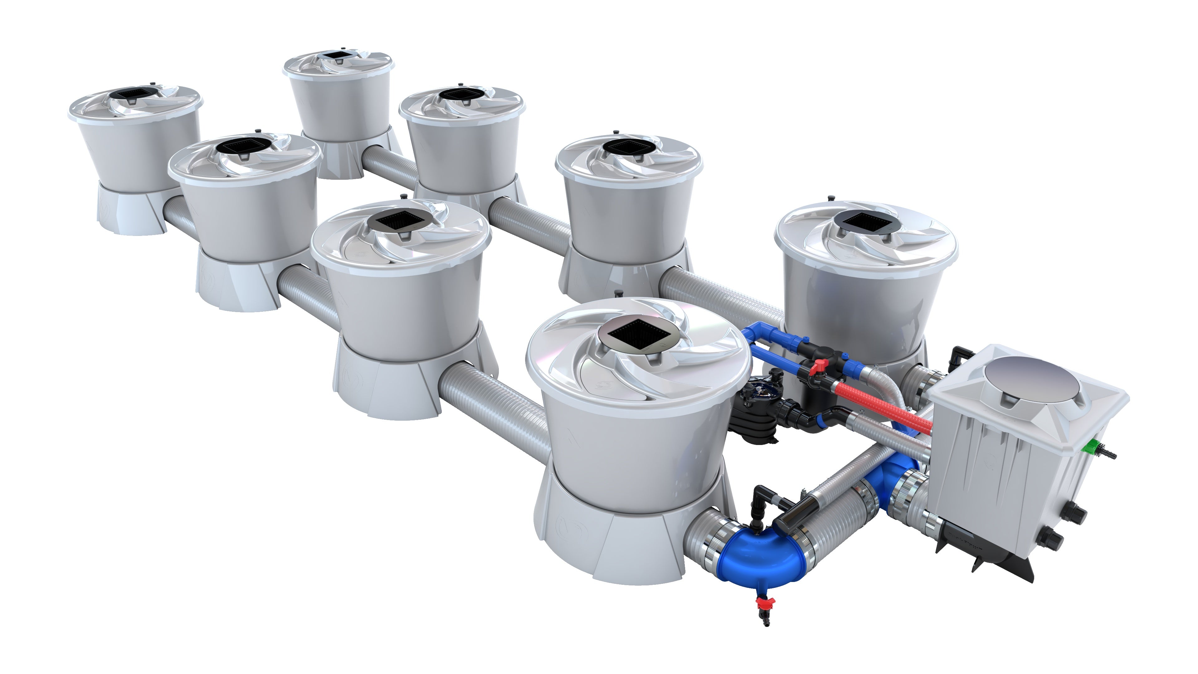 ALIEN V-SYSTEM 8 Pot 2 Row Kit