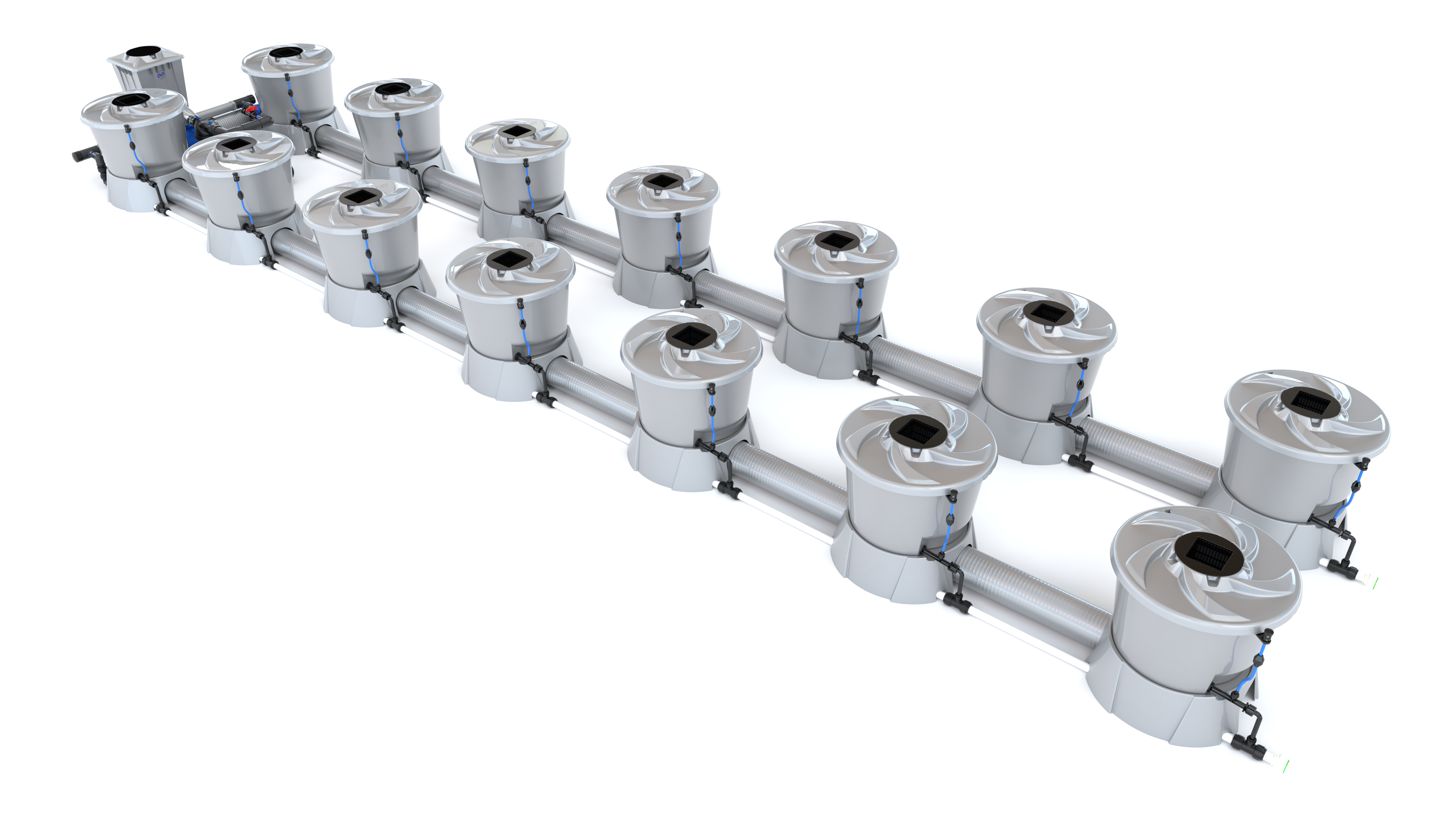ALIEN V-SYSTEM 14 Pot 2 Row Kit