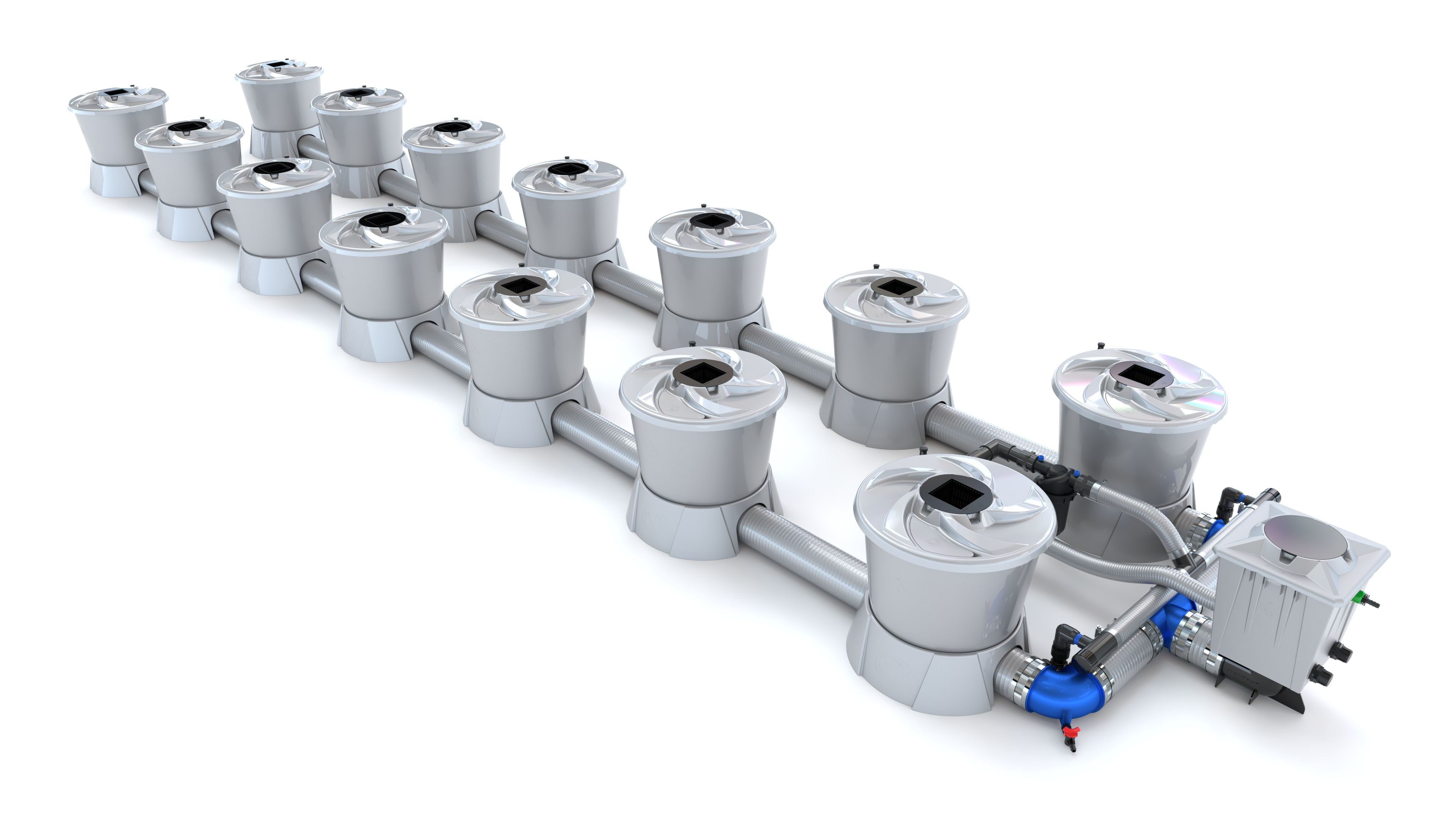 ALIEN V-SYSTEM 14 Pot 2 Row Kit