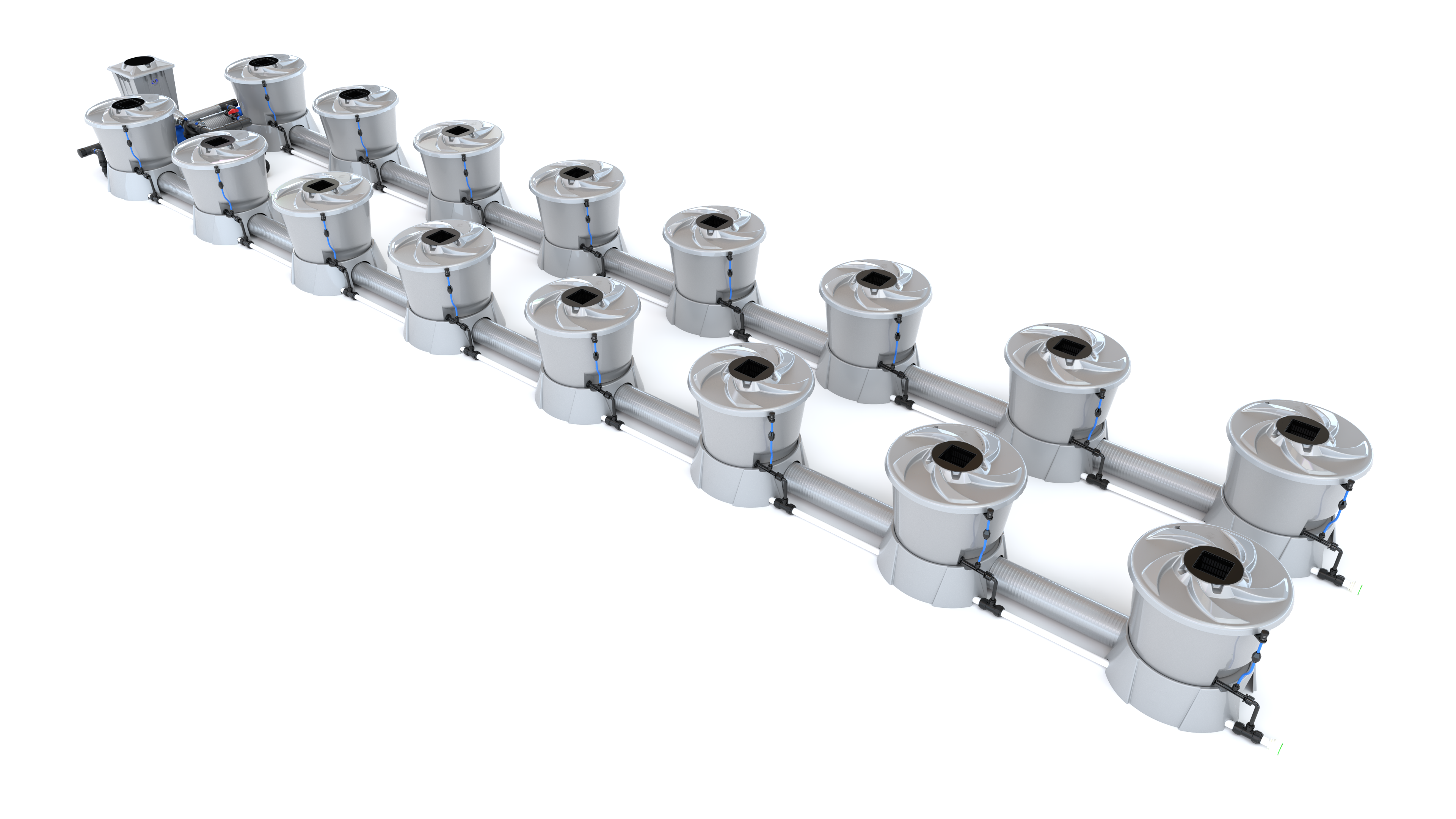 ALIEN V-SYSTEM 16 Pot 2 Row Kit